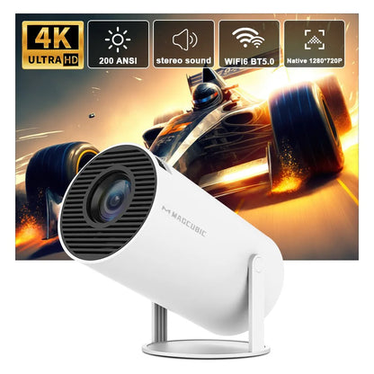 Mini Projector 4K support 720p resolution